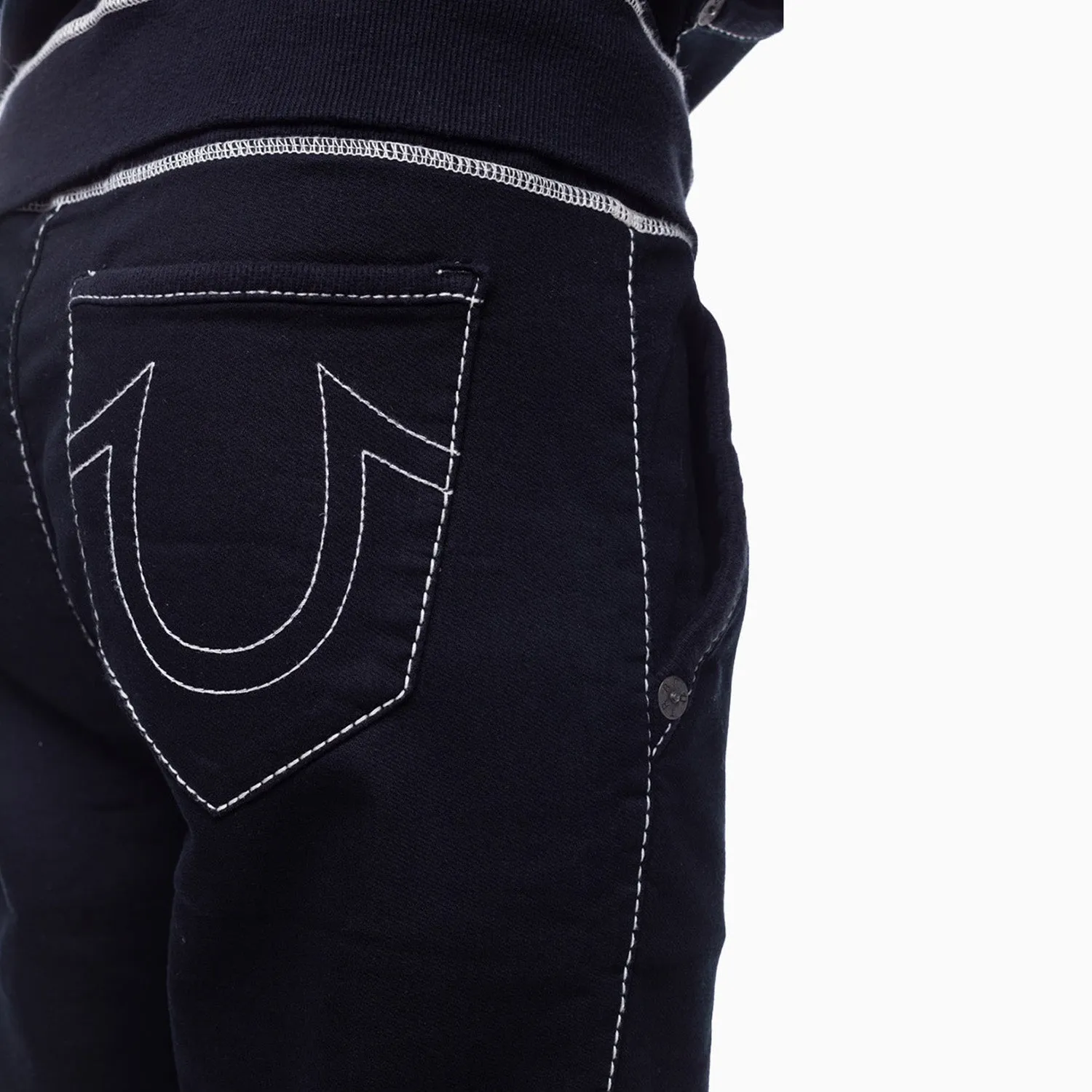 Bed Frame Men'S Contrast Wide Leg Sweat Pant