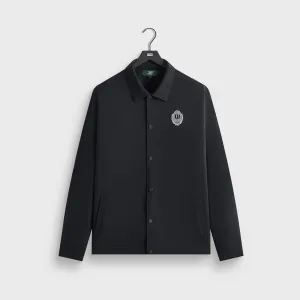 Kith For Wilson Coaches Jacket - Black Makeup Remover Woven Structure