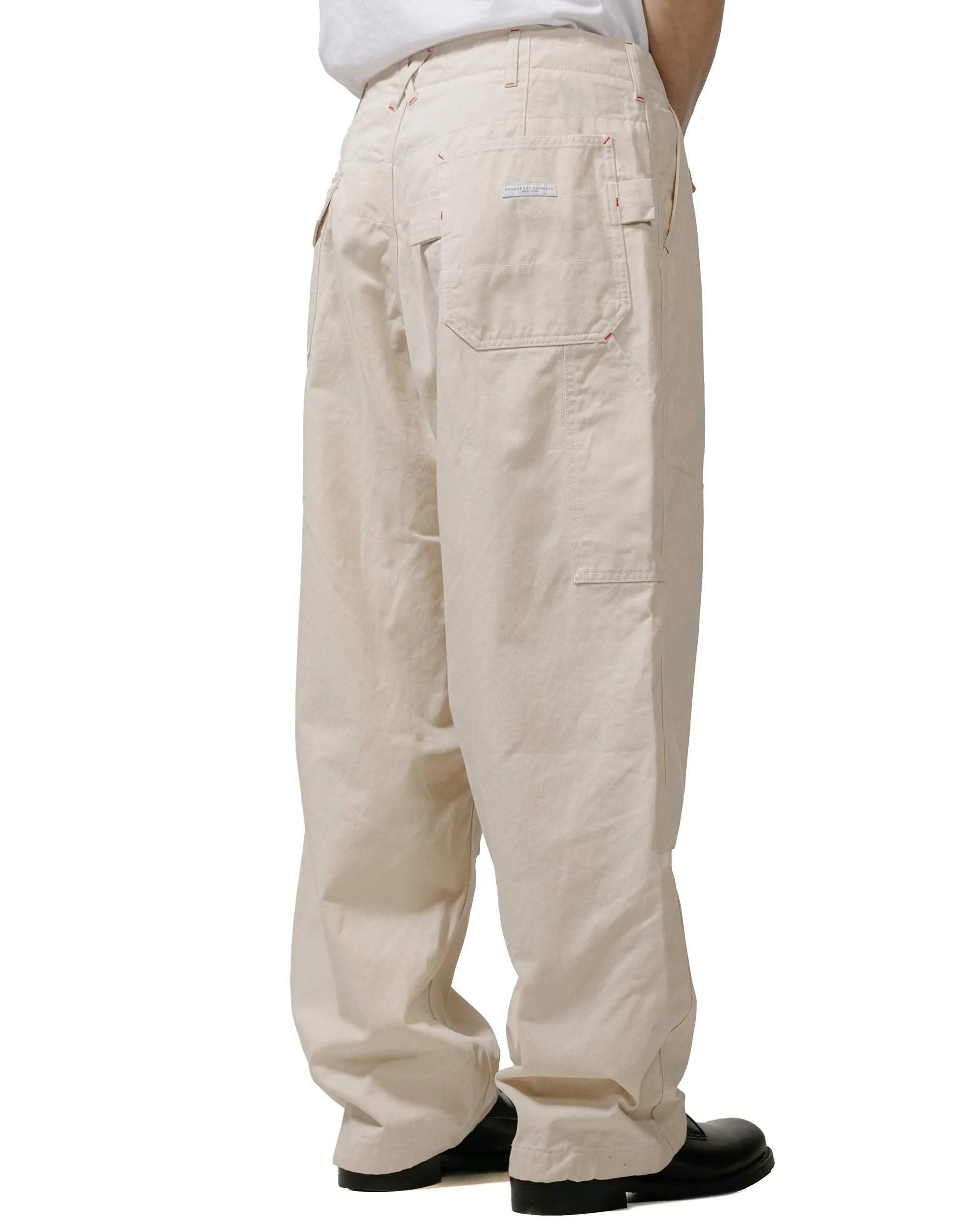 Hypoallergenic Filling Knitwear Custom Engineered Garments Painter Pant Natural Chino Twill