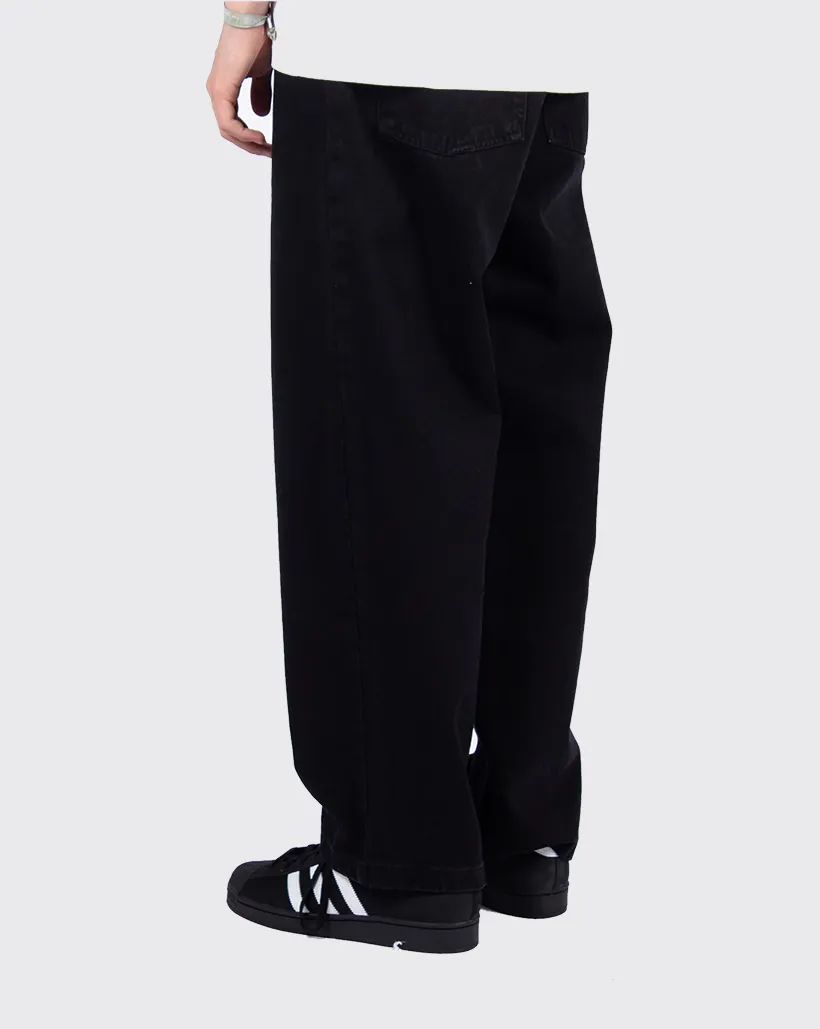 Thick Straps Polar Big Boy Jeans - Pitch Black