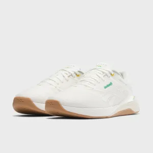 Comfortable Market Competitiveness Slip-On Stain-Resistant Reebok - Nano X5 - Chalk/Alabaster/Upgrade Green