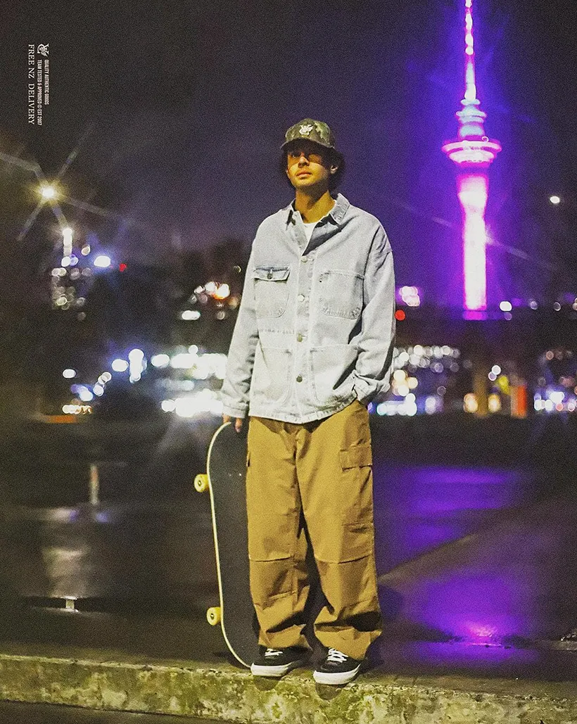 Vic Ripstop Cargo Pant - Terracotta Graphics