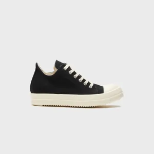 Rick Owens Wmns Low Sneaks Scarpe - Black / Milk Comfort Lining Comfortable Health