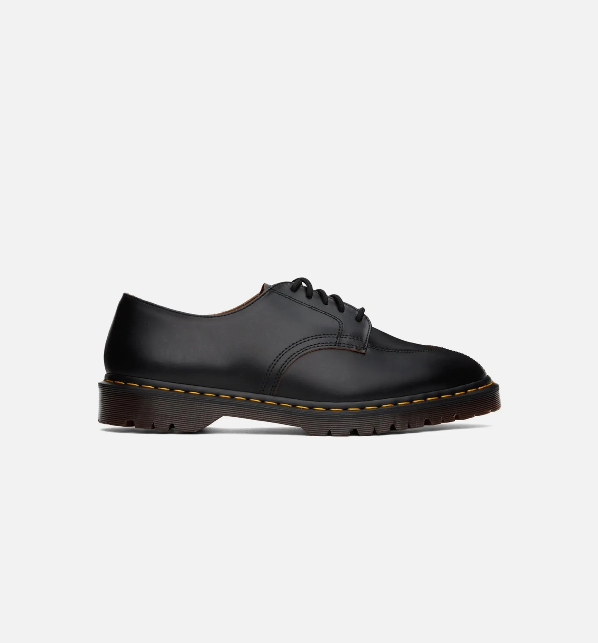 2046 Vintage Smooth Leather Oxfords Mens Lifestyle Shoe - Black Demanding Style