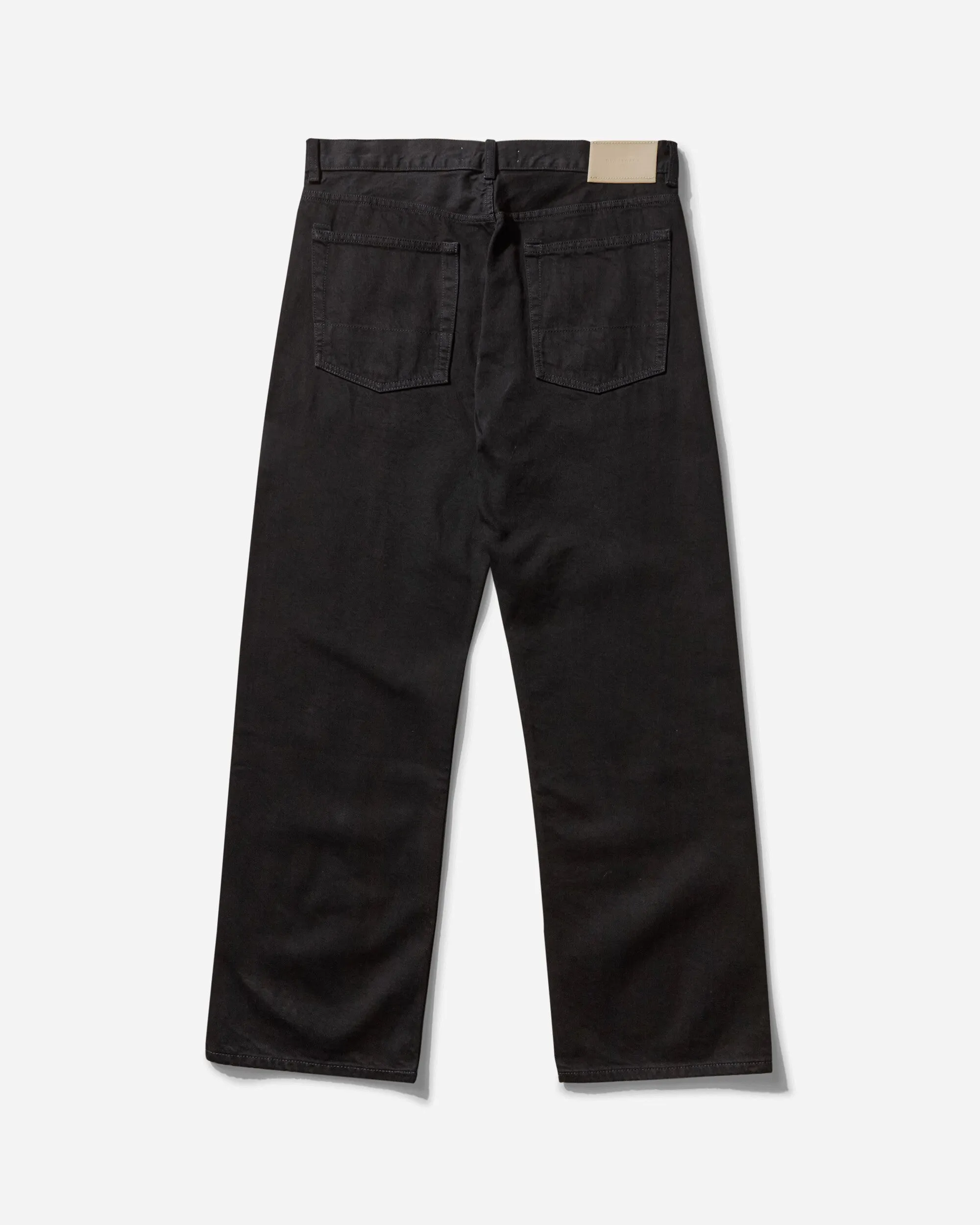 Indoor Use Men'S Third Cut Jeans Black Selvedge