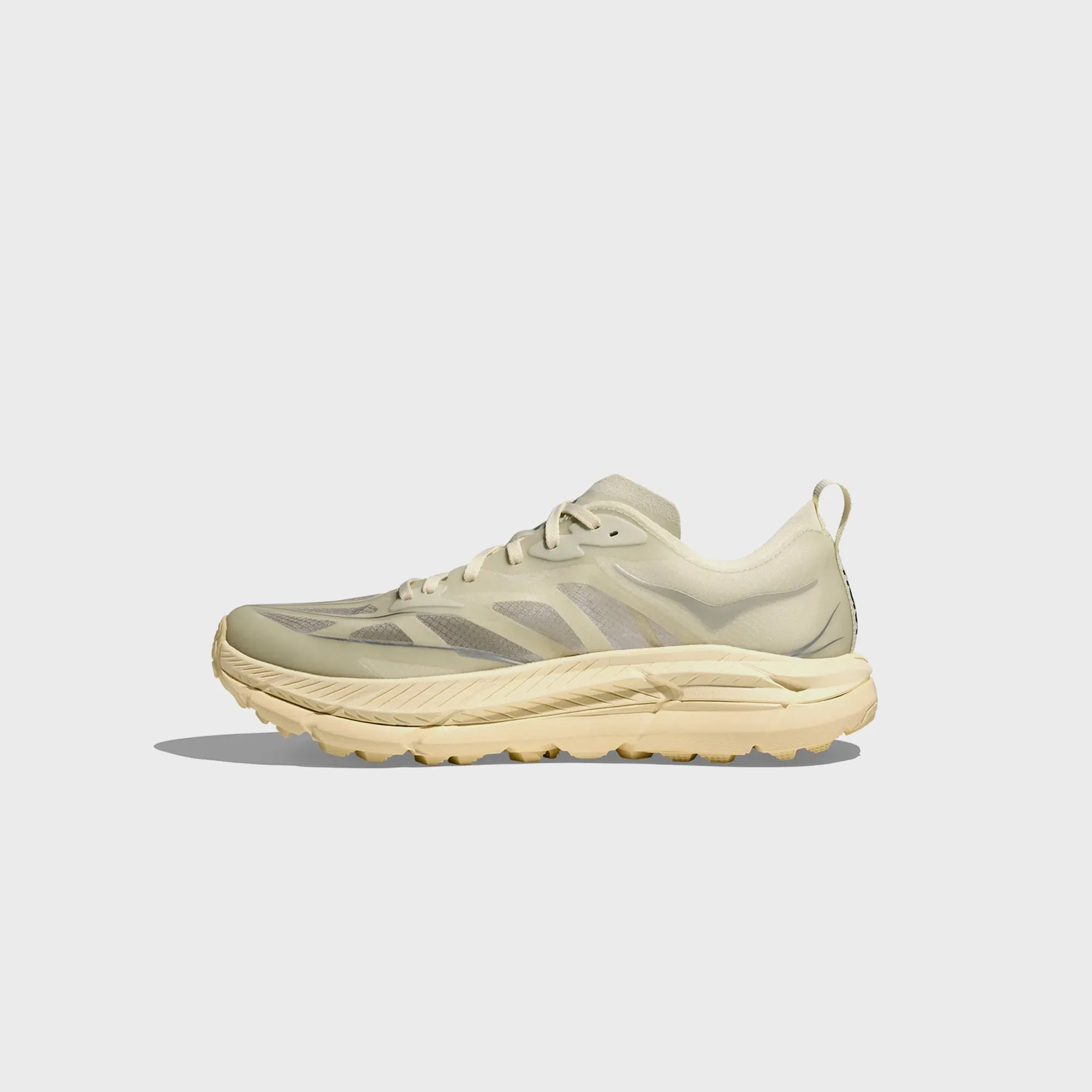 Hoka Mafate Speed 4 Lite - Truffle Salt / Vintage Yellow Comfortable Warm-Up Breathable Arrangement