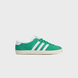 Lace-Free Style Design Soft Leather Detail Adidas Wmns Blanc Sporty & Rich - Court Green / White / Off-White