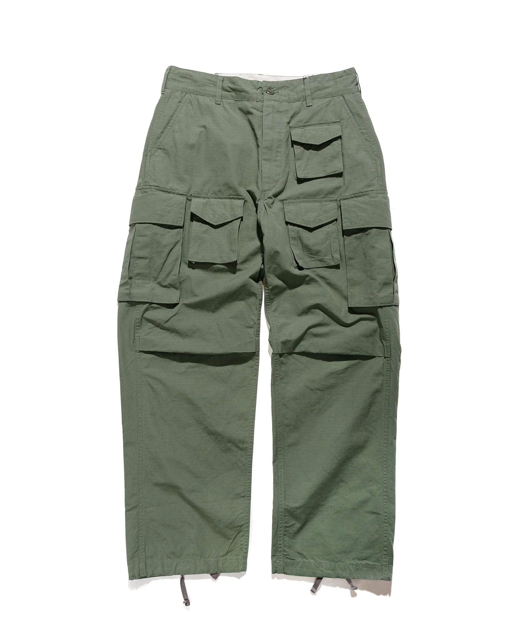 Raglan Sleeve Style Wrinkle Feature Engineered Garments Fa Pant Olive Cotton Ripstop