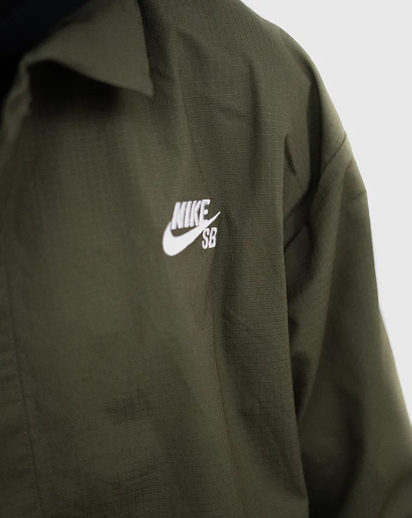 Wide - Leg Look "Comfortable Tattoo Parlor Nike Sb Chore Coat Jacket - Green