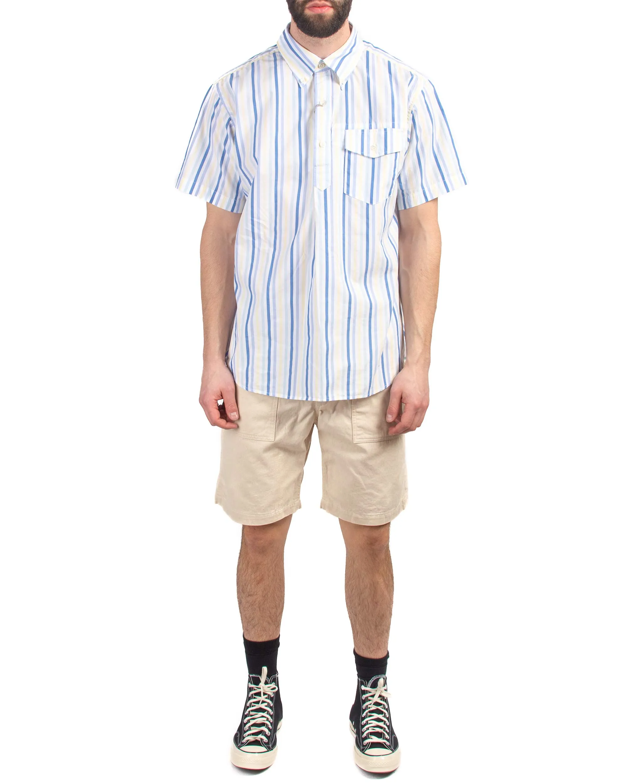 Engineered Garments Fatigue Short Natural 6.5Oz Flat Twill Scratch - Resistant