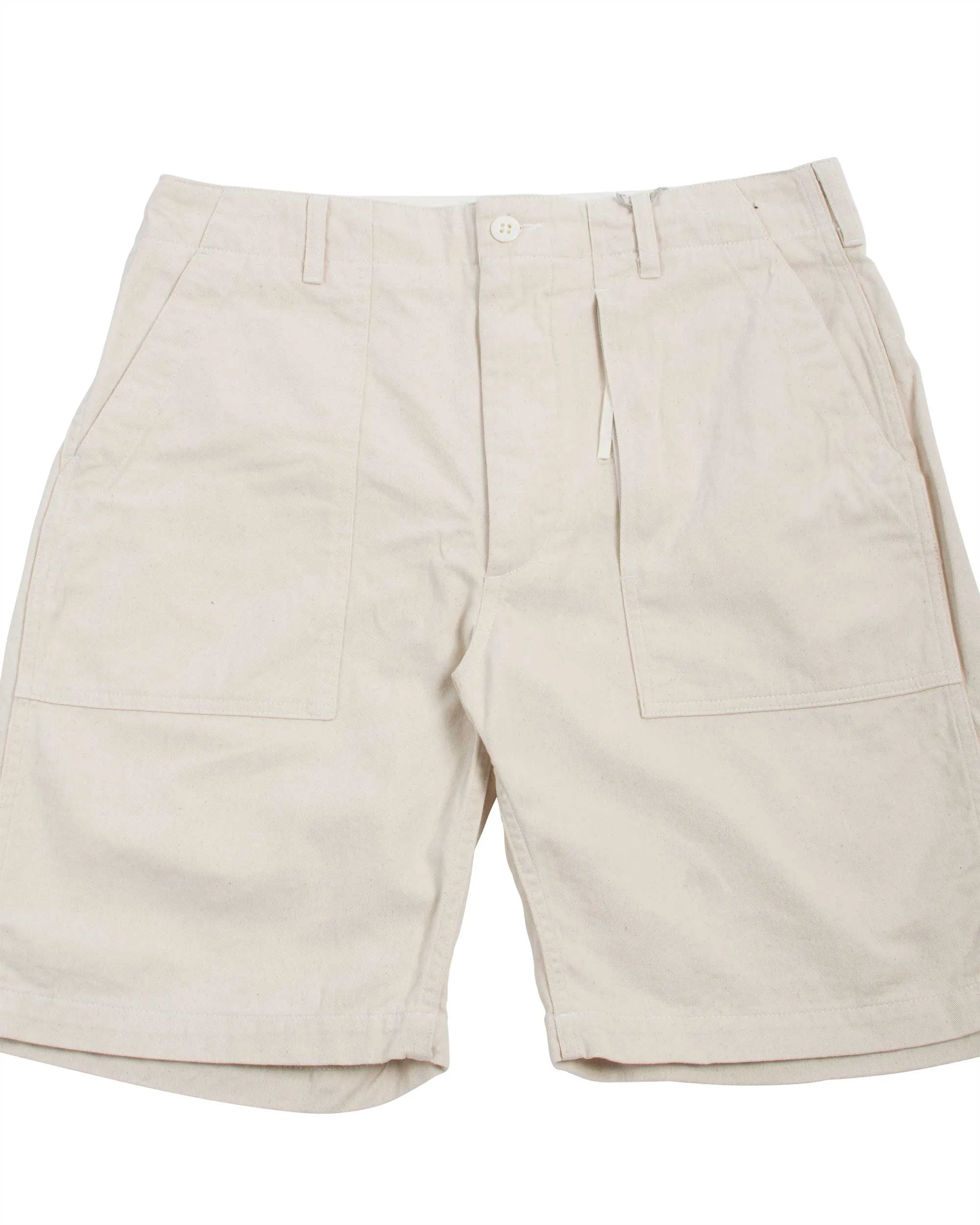 Engineered Garments Fatigue Short Natural 6.5Oz Flat Twill Activewear Feature Scoop Back Index