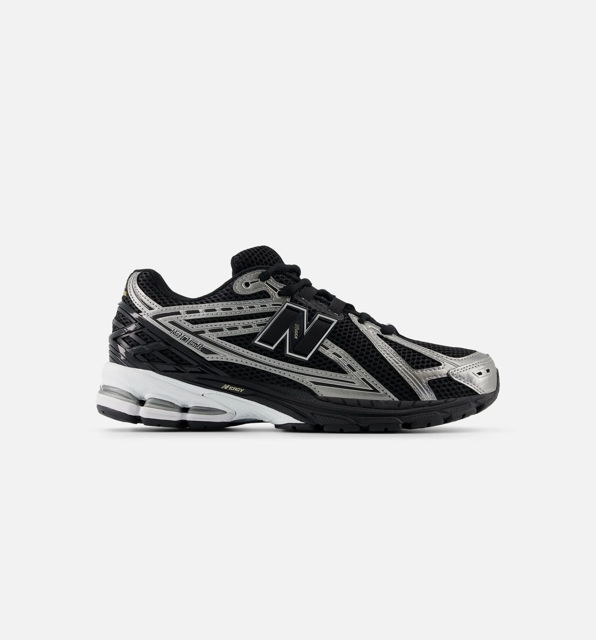 Comfortable Straps Adjustment System Flexible Fabric 1906R Mens Lifestyle Shoe - Black/Grey/White