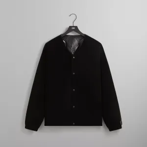 Popular Design Gingham Pattern Kith Sueded Tech Winfield Quilted Liner - Black