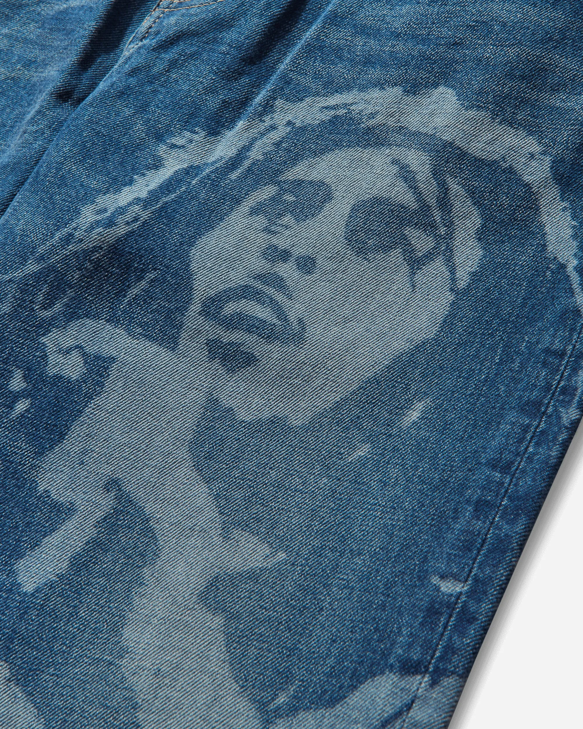Woven-Fit Men'S Bob Marley Denim Pants Indigo