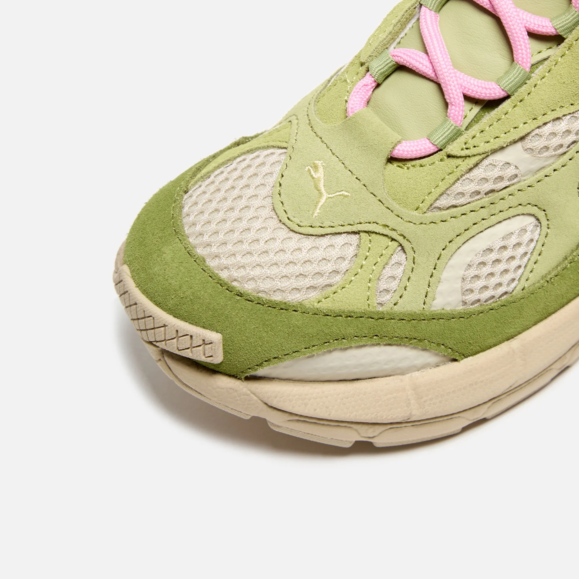 Flexible Jump Puma X Kidsuper Velophasis Nu - Olive Green / Putty