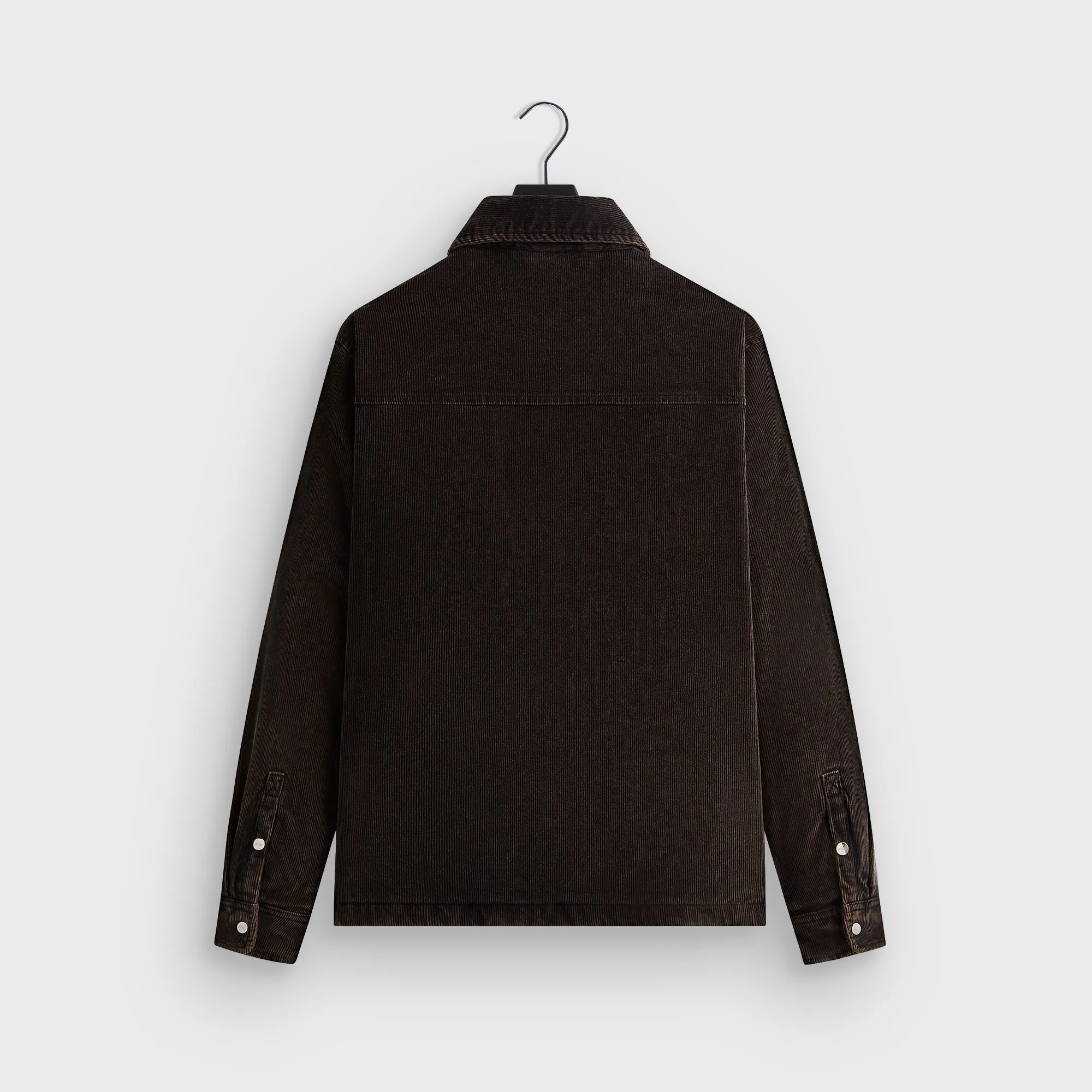Anti - Amphibian Metal Printing Kith Washed Corduroy Brixton Puffed Shirt Jacket - Ink