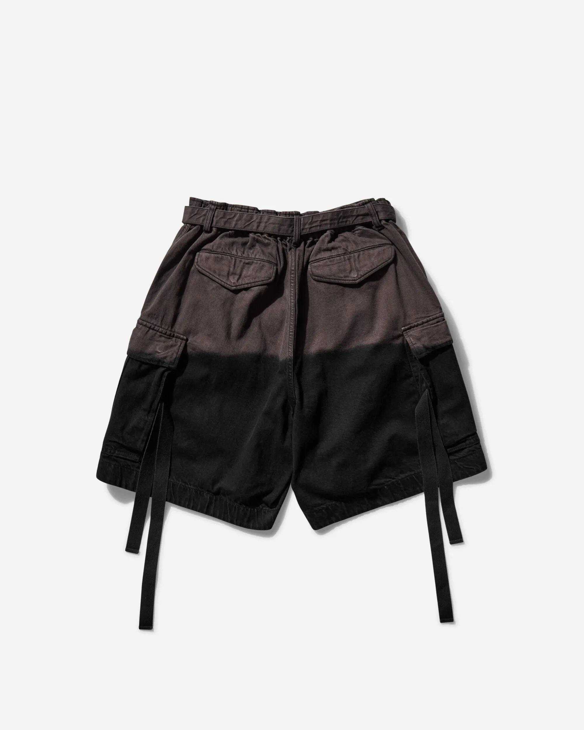 Hangtags Men'S Garment Dye Shorts Black