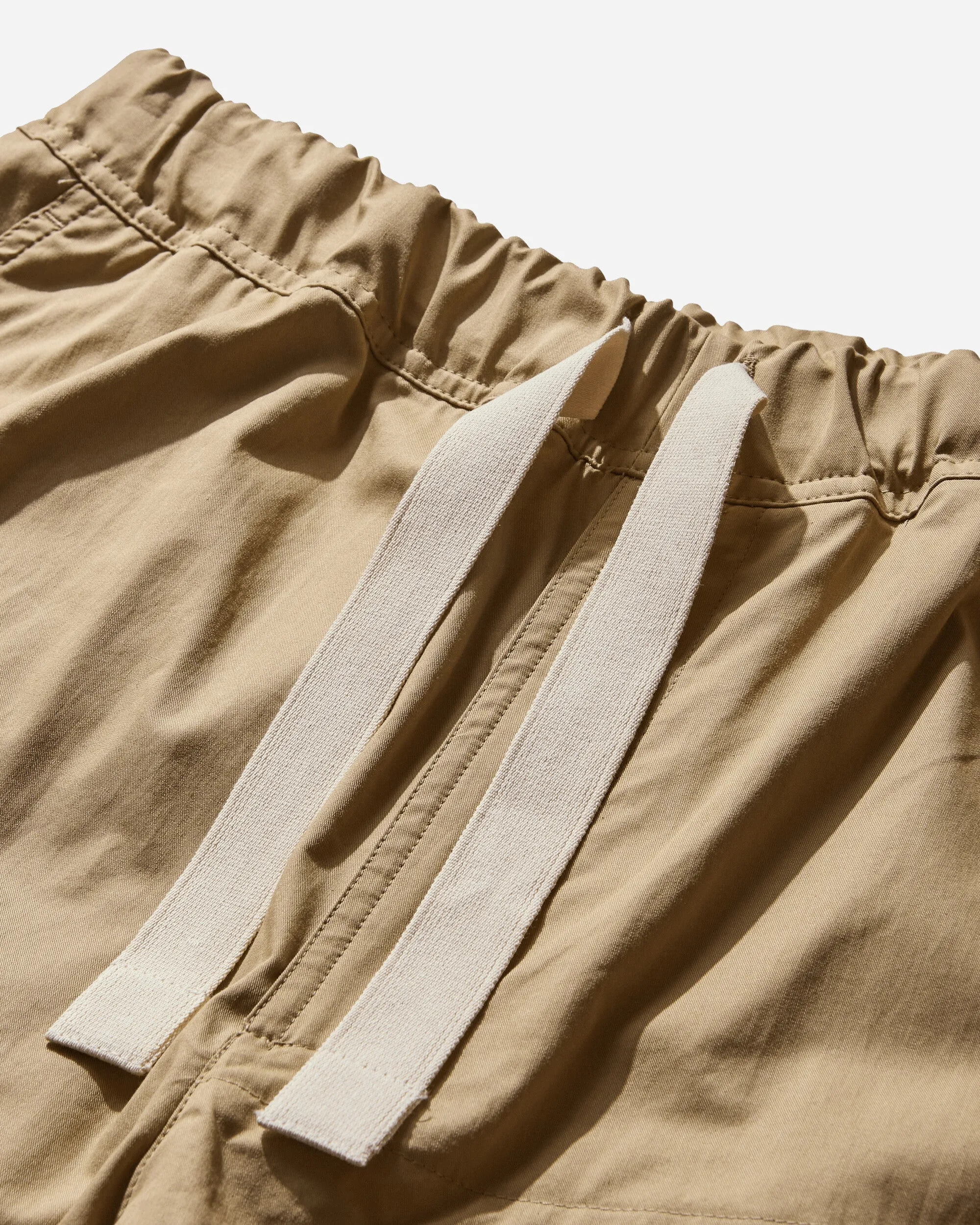 Soft Wool Blend Socks Men'S Viscose Drawstring Pants Beige