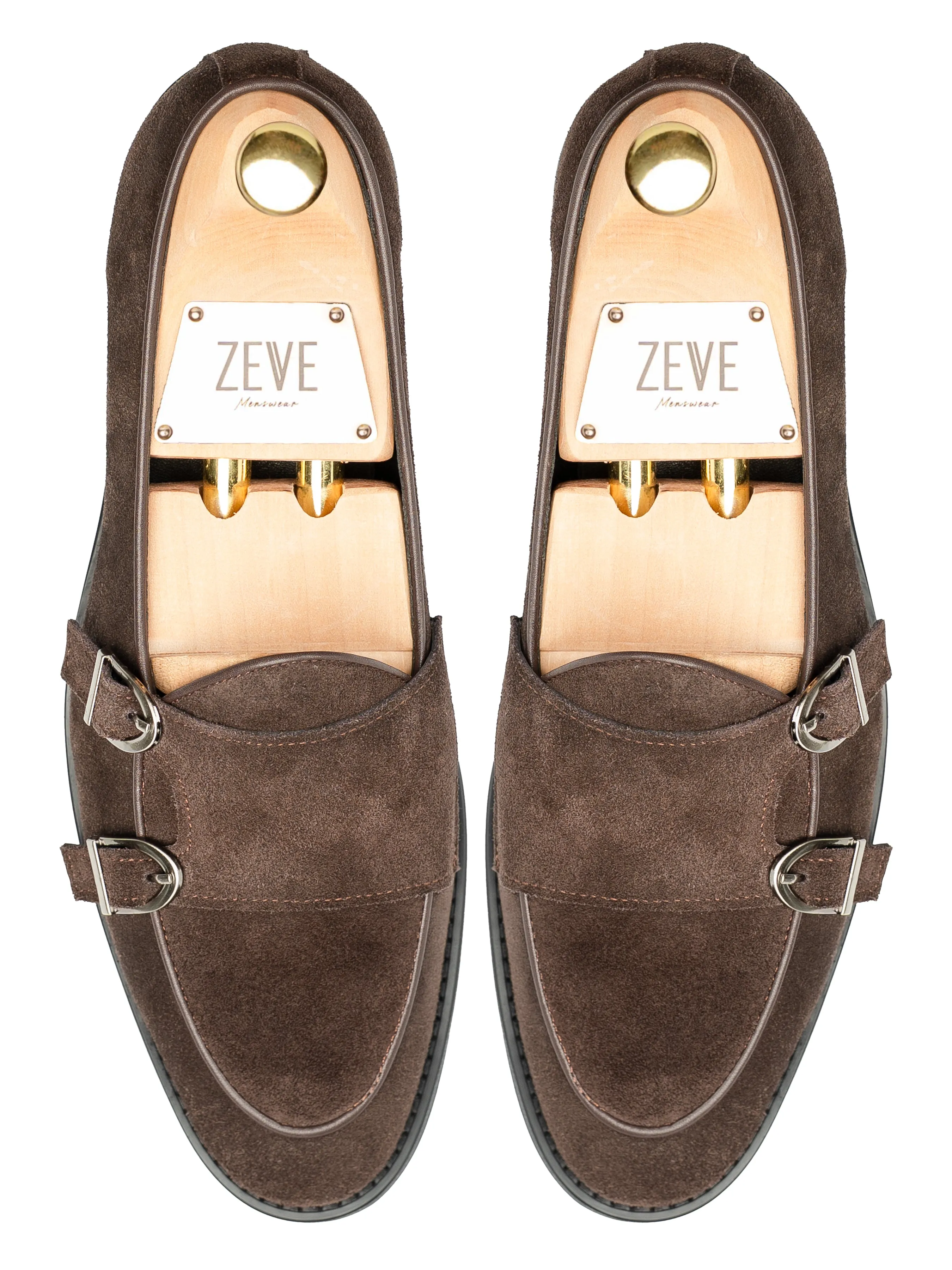 Comfort Diploma Bellmonk Loafer - Tobacco Brown Suede