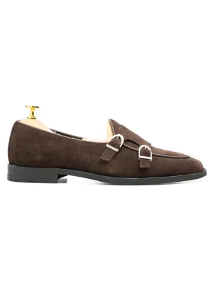 Bellmonk Loafer - Tobacco Brown Suede Ultra Light Flexible Outsole Technology