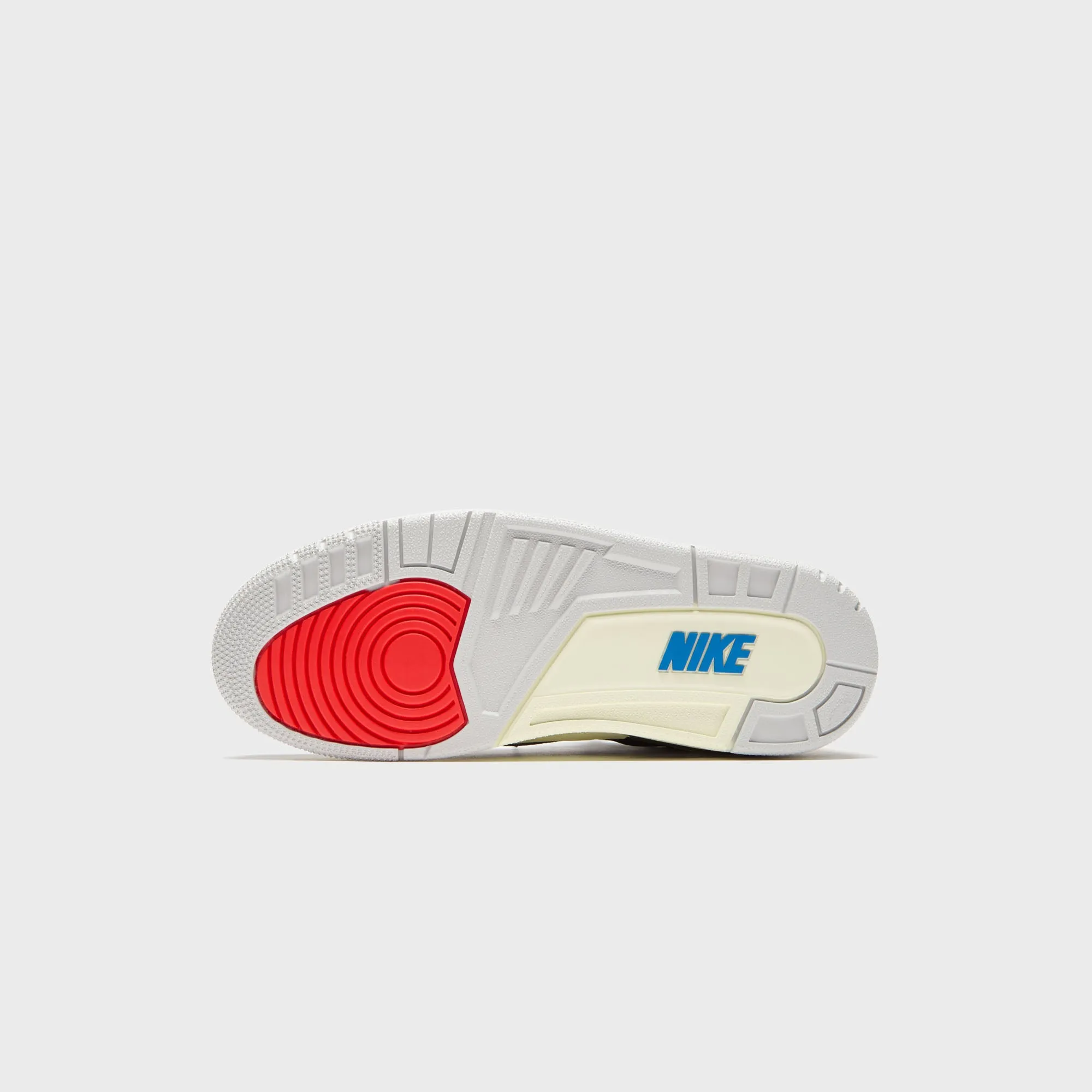 Jordan Air Jordan 3 Retro Og - Black / Chile Red / Neutral Grey / Military Blue / Coconut Milk Concave Surface