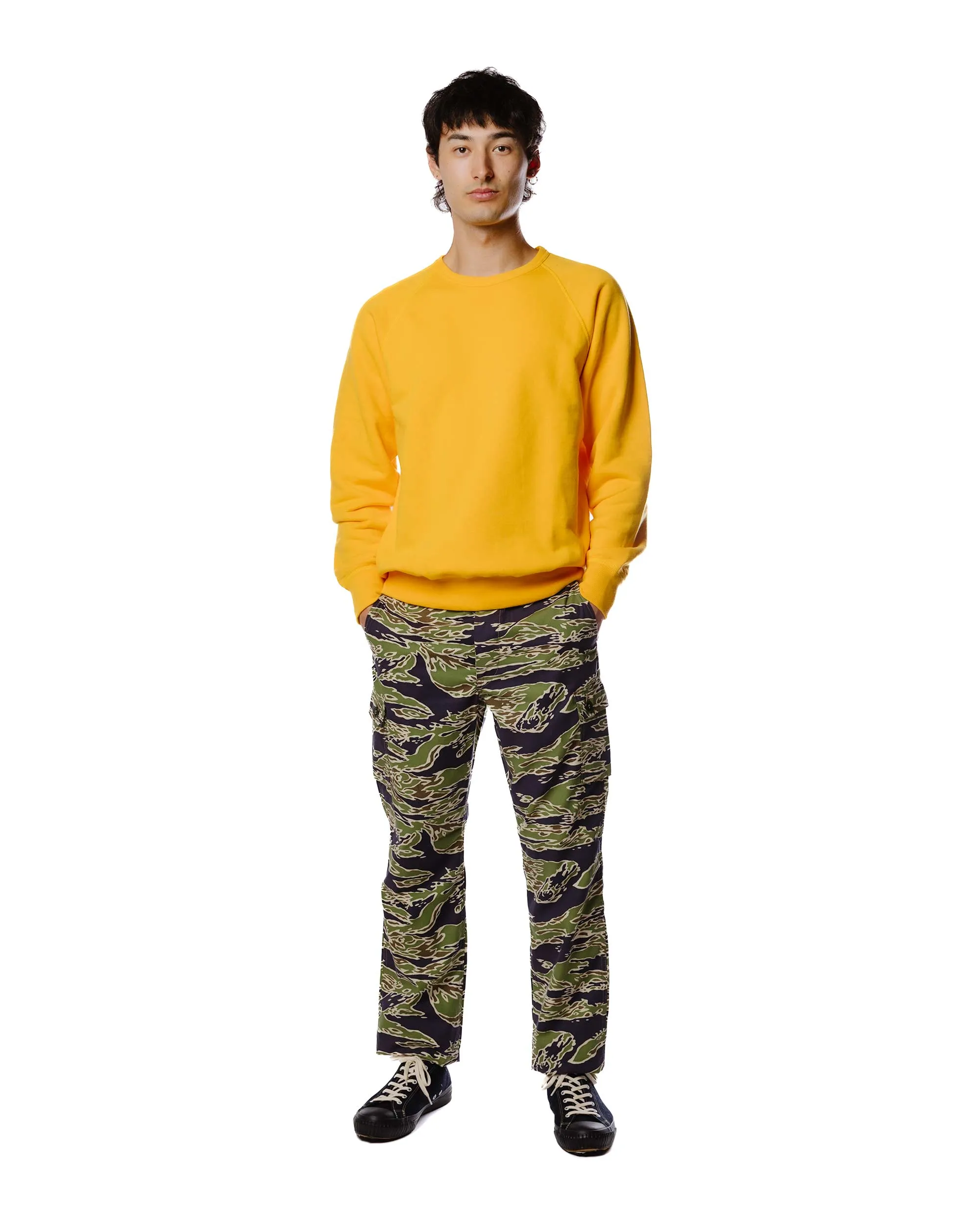 Glittery Finish Comfort Toe Design The Real Mccoy'S Mp23004 Tiger Camouflage Trousers / Late War Green