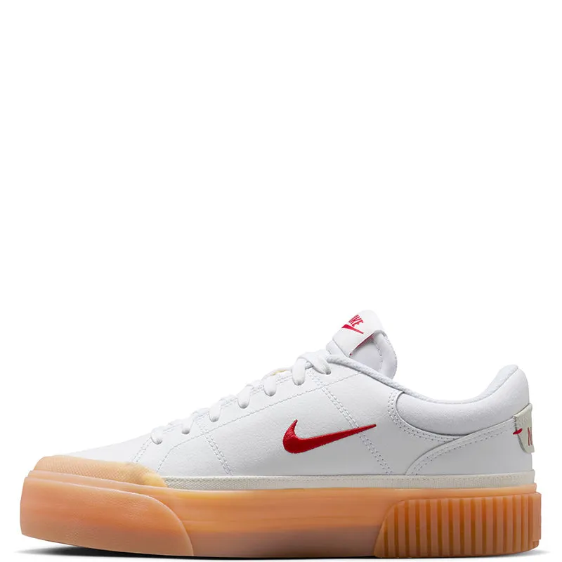 Nike Women'S Court Legacy Lift Comfortable Interval Slip-On Rubber