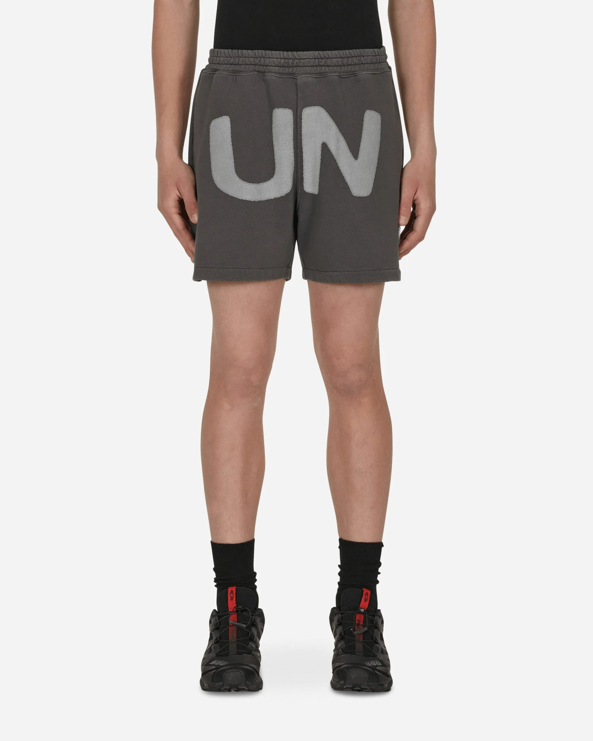 Boxy Shorts Grey Satin Material With Sensor Technology