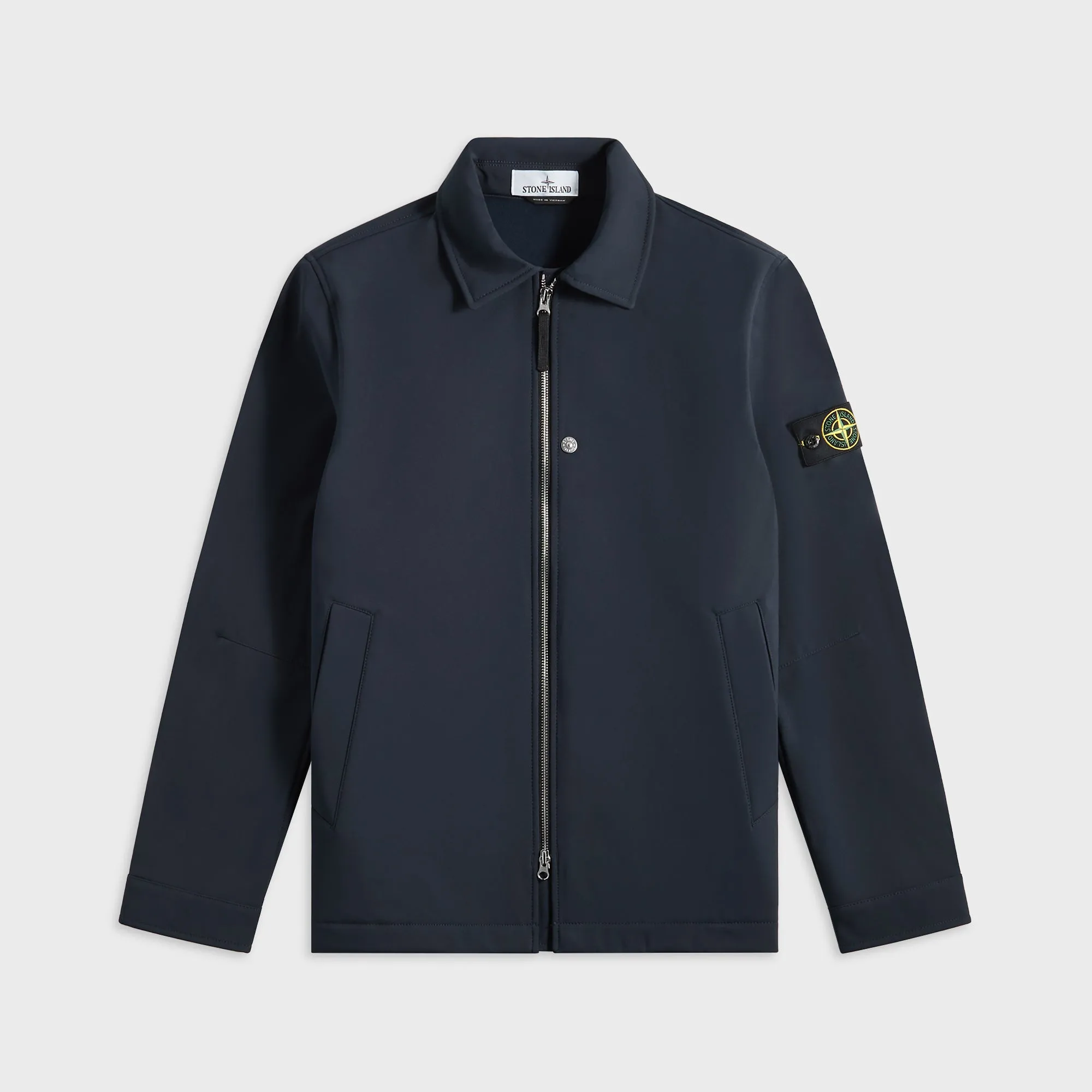 Self Drinking Stone Island Jacket - Navy Blue