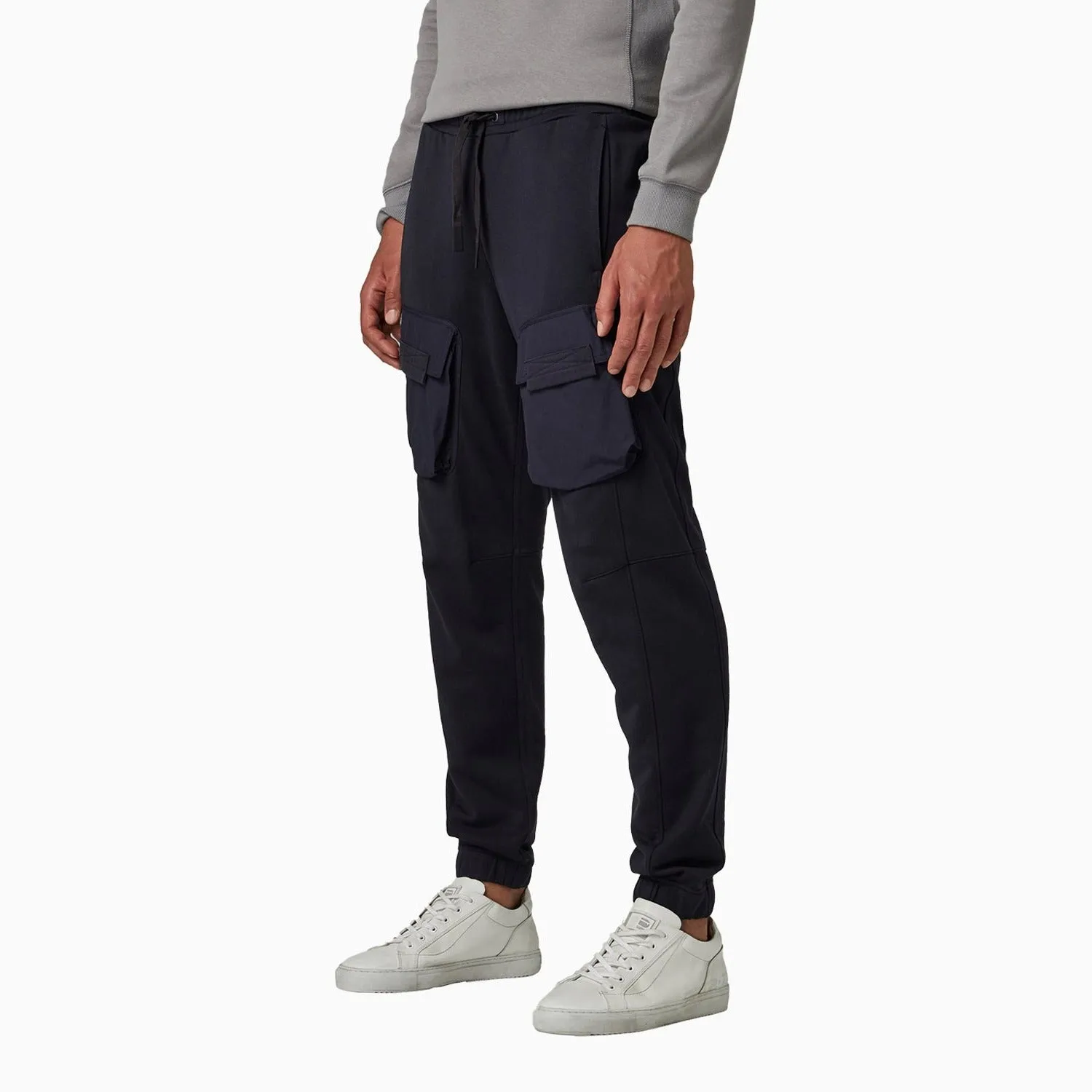 Men'S Mixed Woven Cargo Sweat Pant Low-Profile Look Active Look