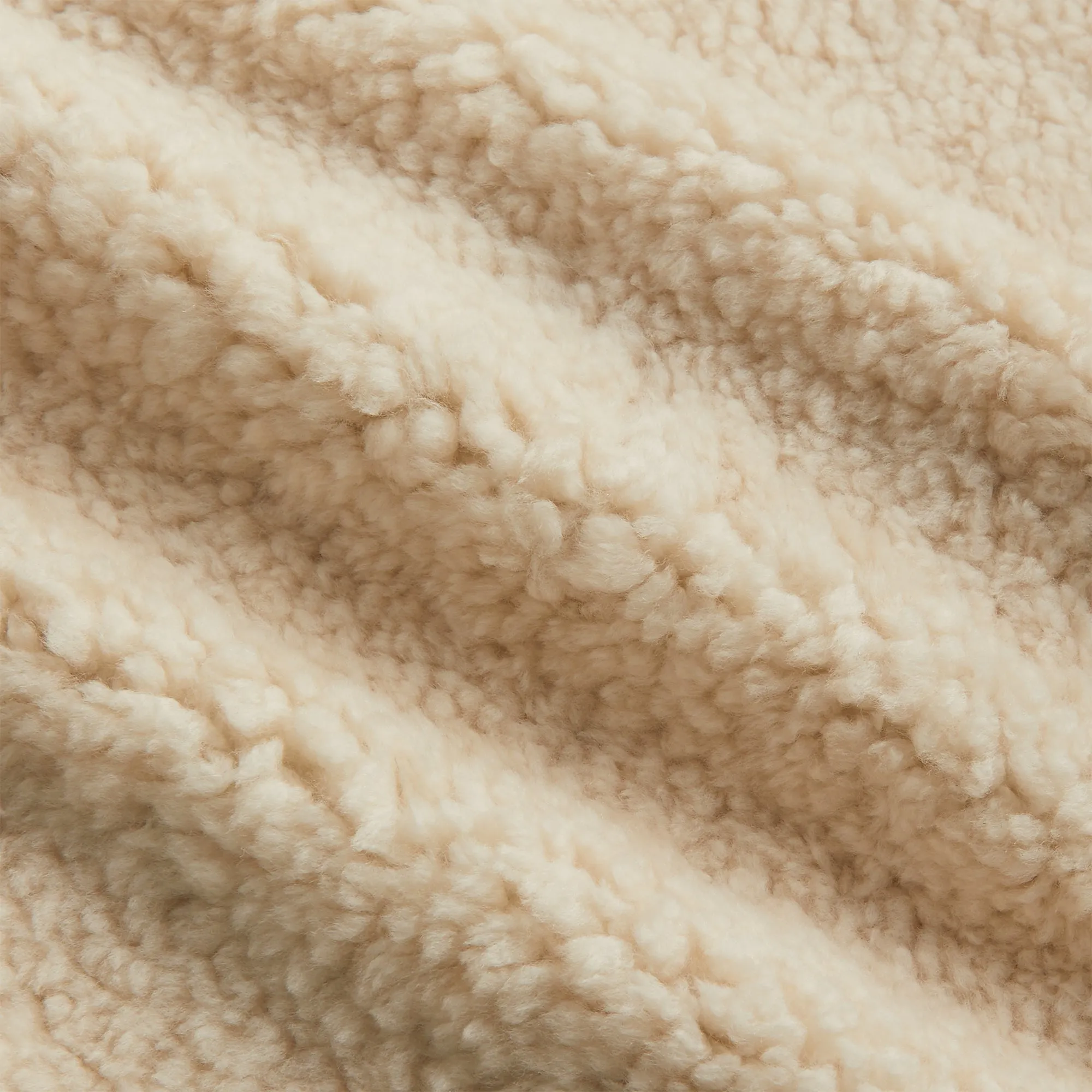 Elasticized Zippered Pocket Kith Archer Shearling Jacket - Sector