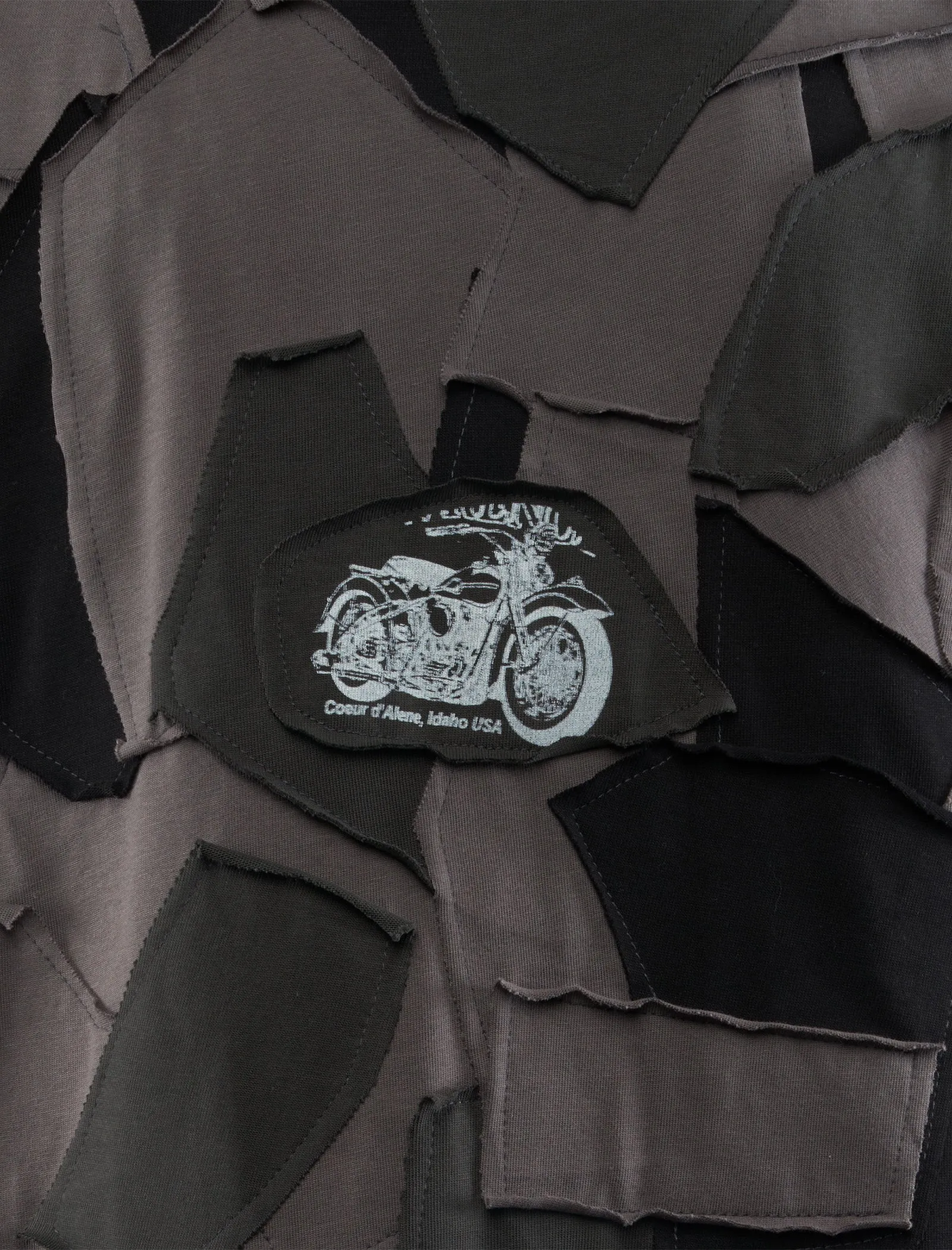 Moto Boro Tee Ribbon Trim Thick Size