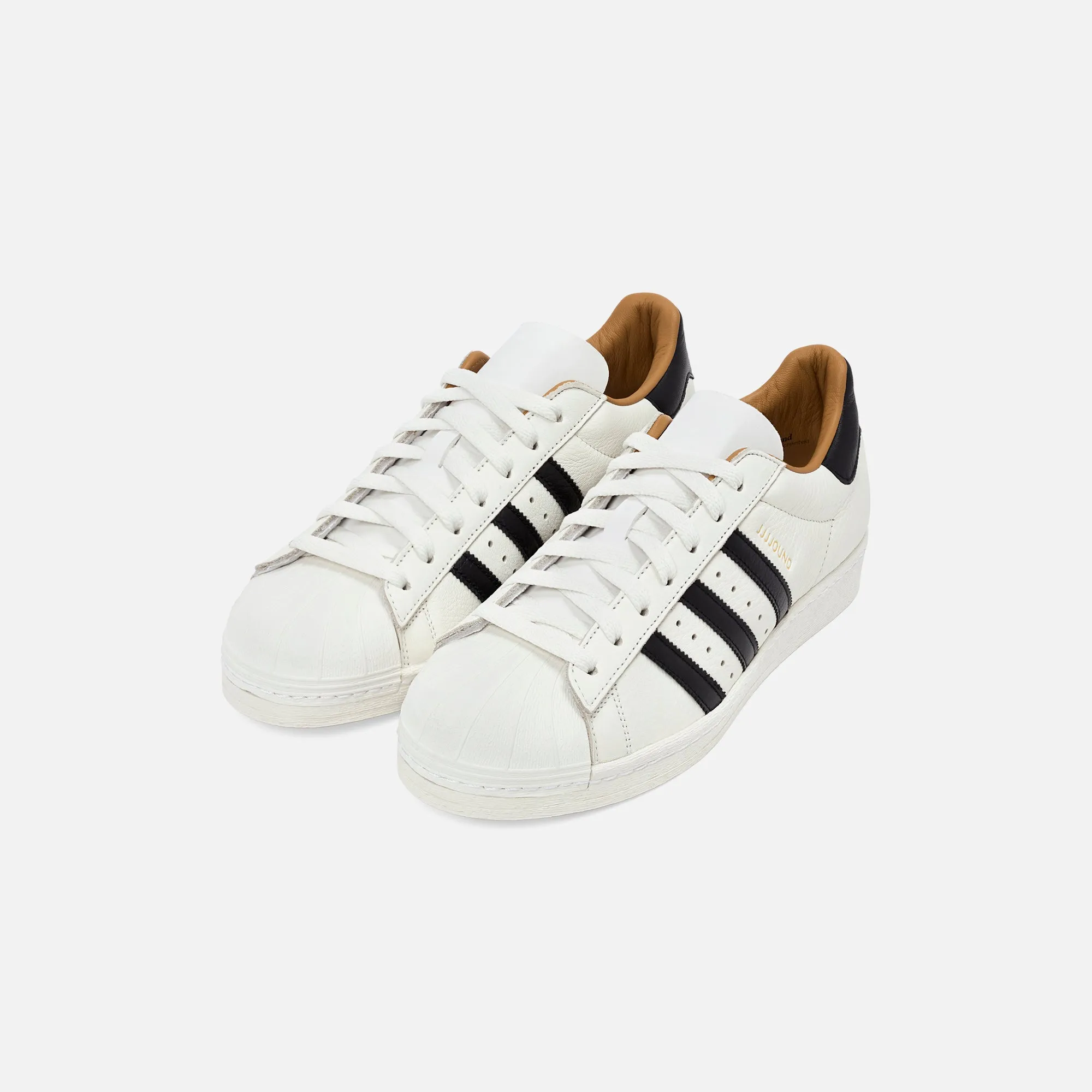 Adidas X Jjjjound Superstar 82 Made In Germany - Off White / Core Black / Off White Shock Resistant Trait