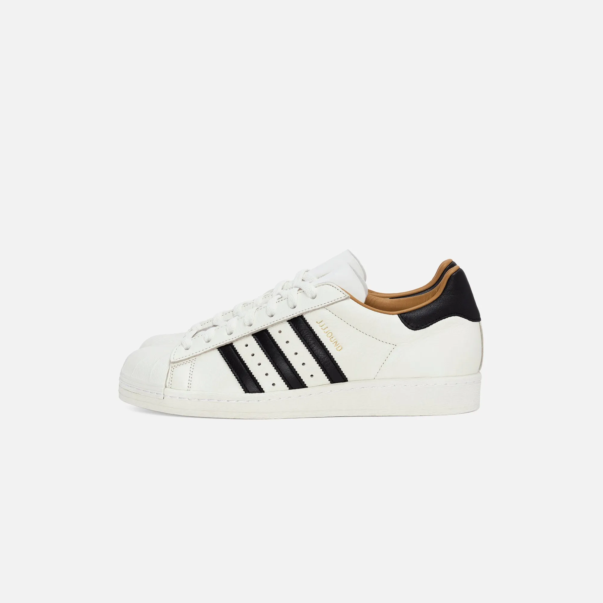 Elastic Laces Technology Adidas X Jjjjound Superstar 82 Made In Germany - Off White / Core Black / Off White