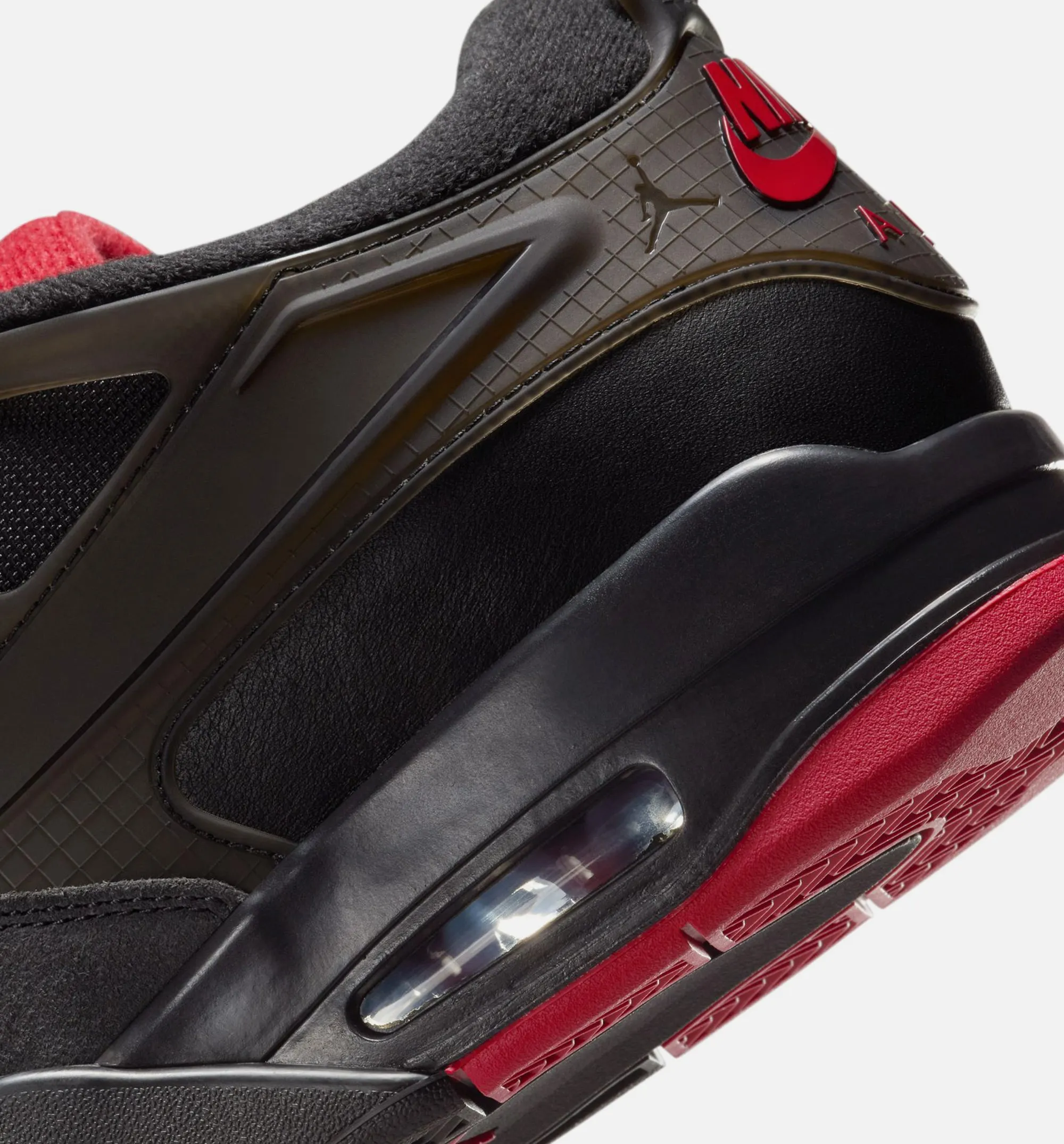 Comfortable Flex Air Jordan 4 Rm Bred Mens Lifestyle Shoe - Black/Red