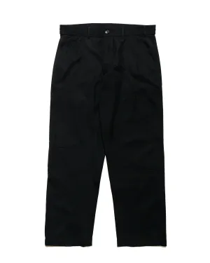 Hand - Crafted Comme Des Garons Shirt Woven Pants Black