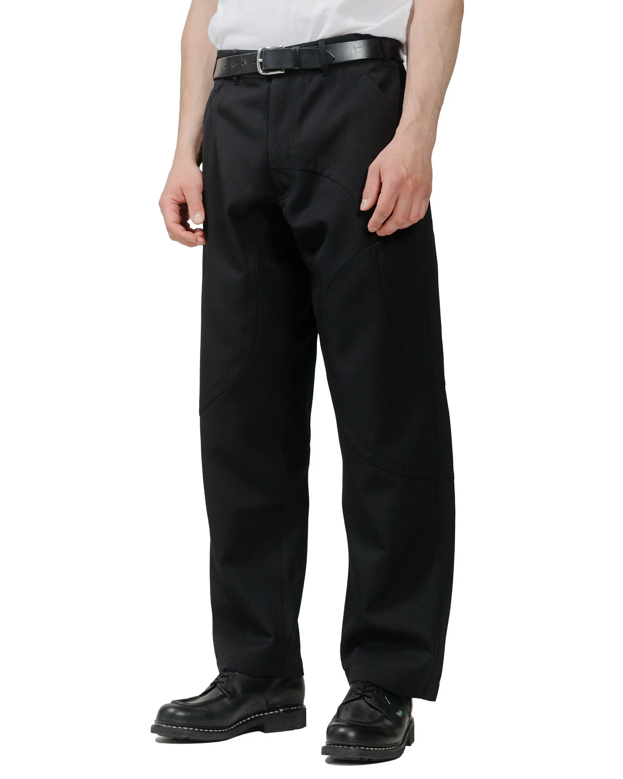 Shock Absorbing System Comme Des Garons Shirt Woven Pants Black