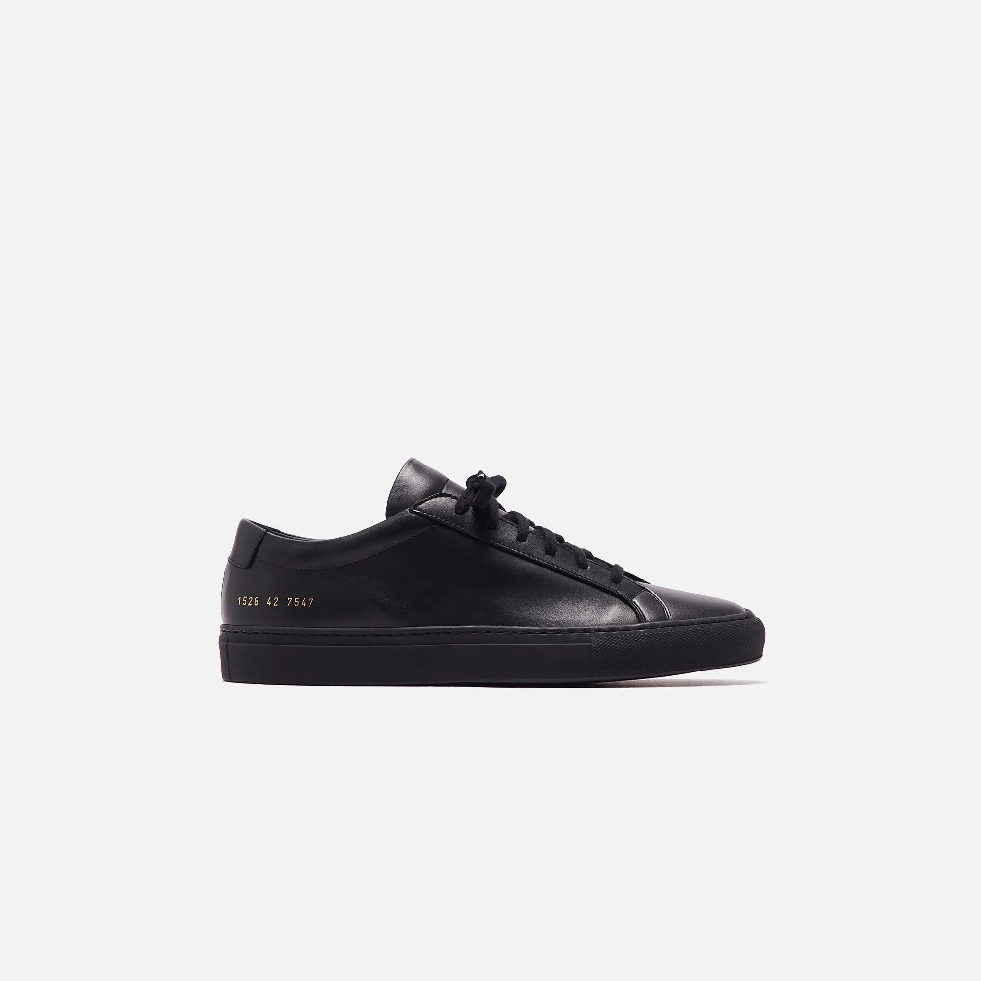 Common Projects Original Achilles Low - Black Move Like You Mean It