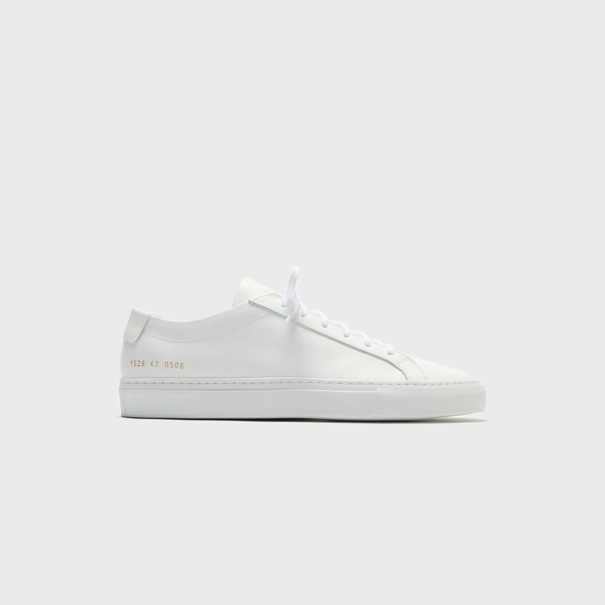 Common Projects Original Achilles Low - White Define Your Own Way Step Into Strength