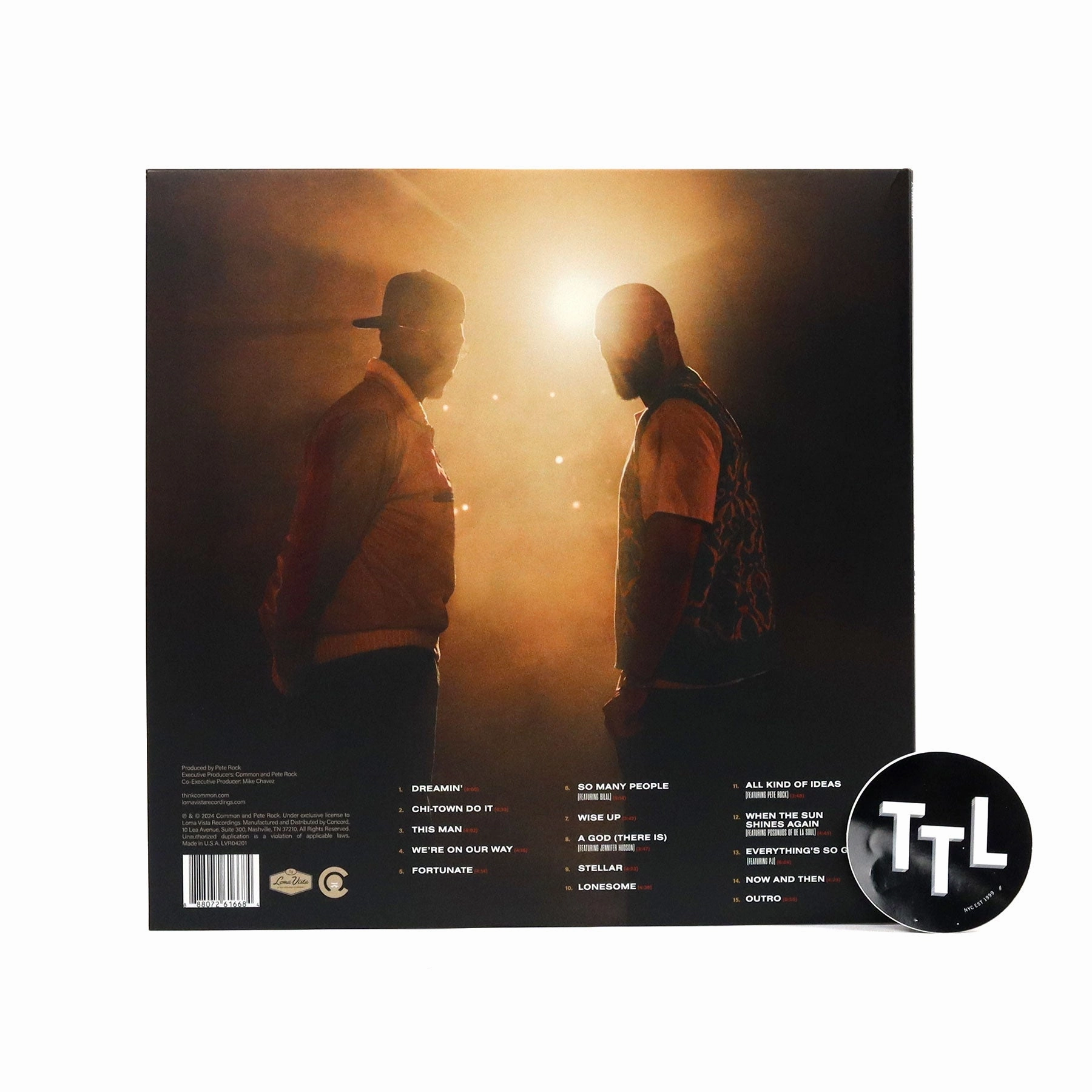 Common & Pete Rock: The Auditorium Vol.1 (Indie Exclusive Colored Vinyl) Vinyl 2LP