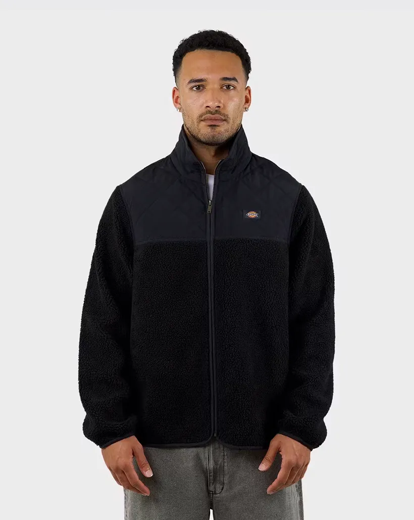Dickies Tulia Fleece Jacket - Black Function - proven Comfortable With Different Sock Product Breakthroughs