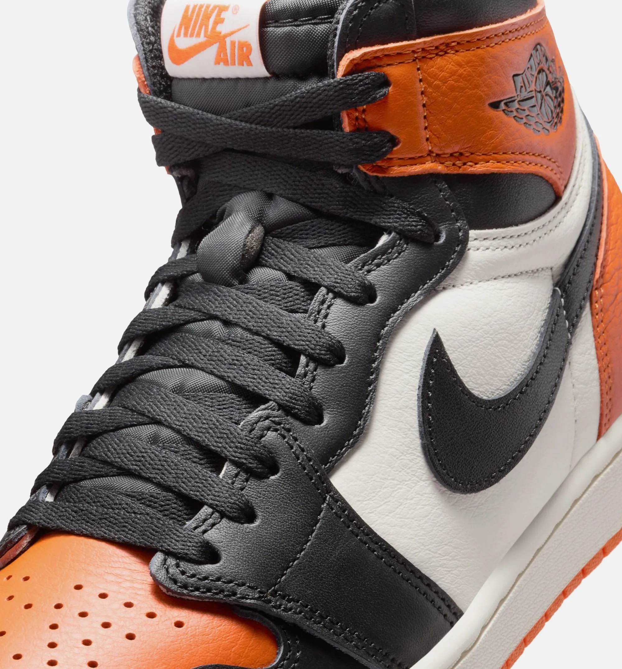 Decorative Hook Air Jordan 1 Retro High Og Shattered Backboard Mens Lifestyle Shoe - Black/Black/Sail/Starfish