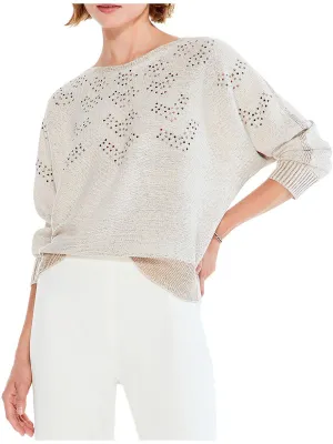 Pull tricoté fantaisie pour femme Constellation