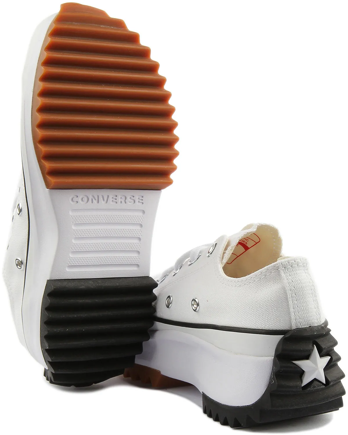Chaussures Converse 168817 Run Star Hike en blanc