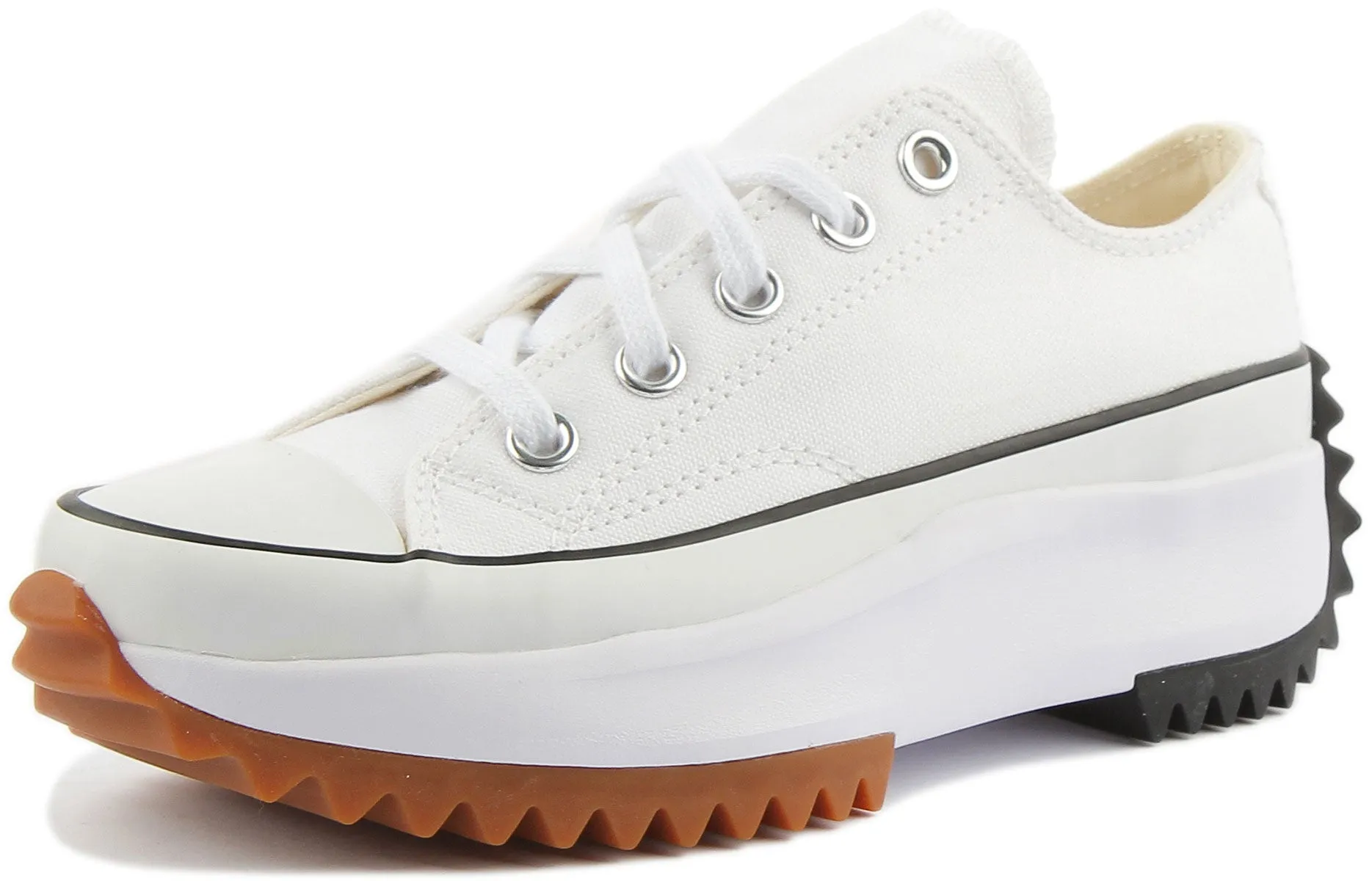 Chaussures Converse 168817 Run Star Hike en blanc