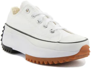 Chaussures Converse 168817 Run Star Hike en blanc