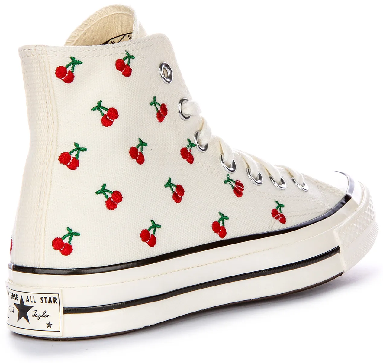 Converse A08863C En Blanc Rouge Pour Femme Chaussures Converse