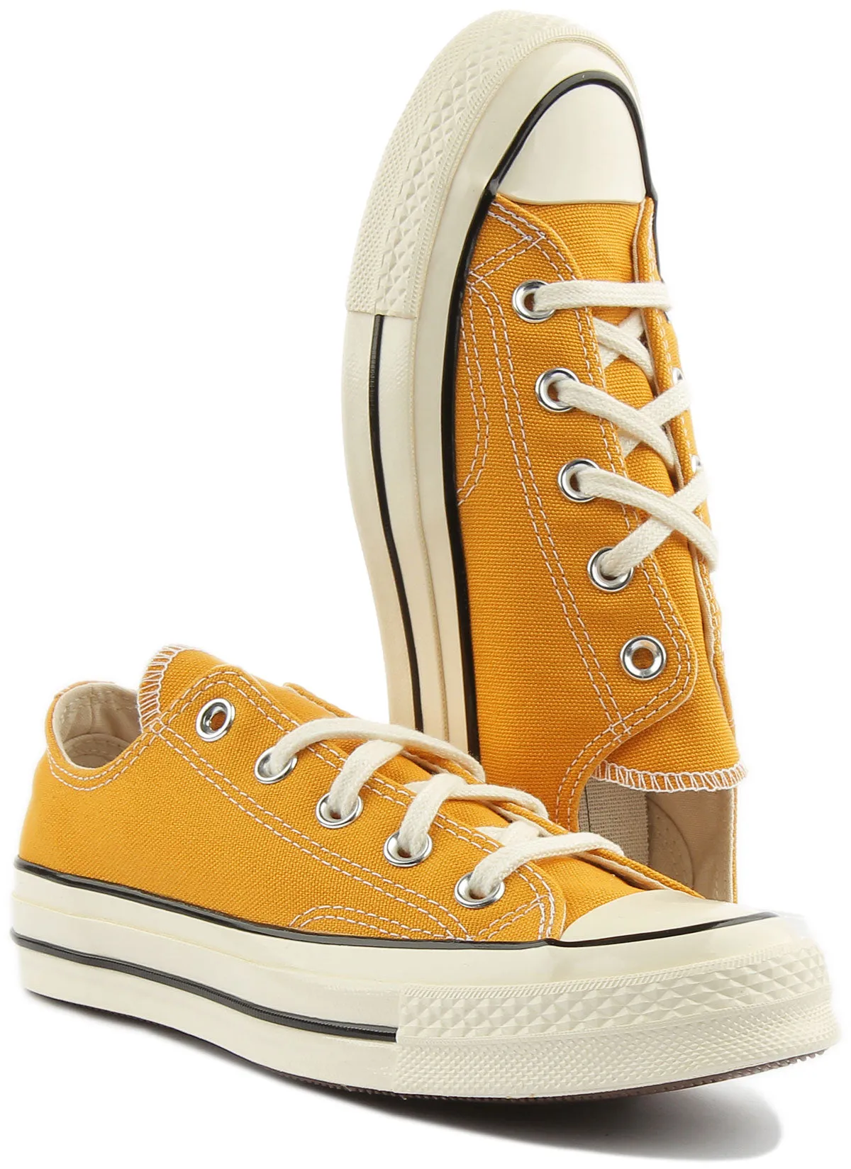 Chaussures Converse All Star 70s 162063 en couleur moutarde