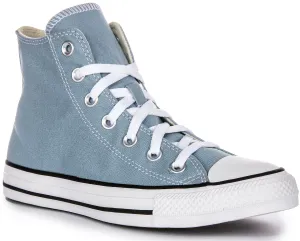 Converse All Star Hi A08579C en chaussures bleues Converse