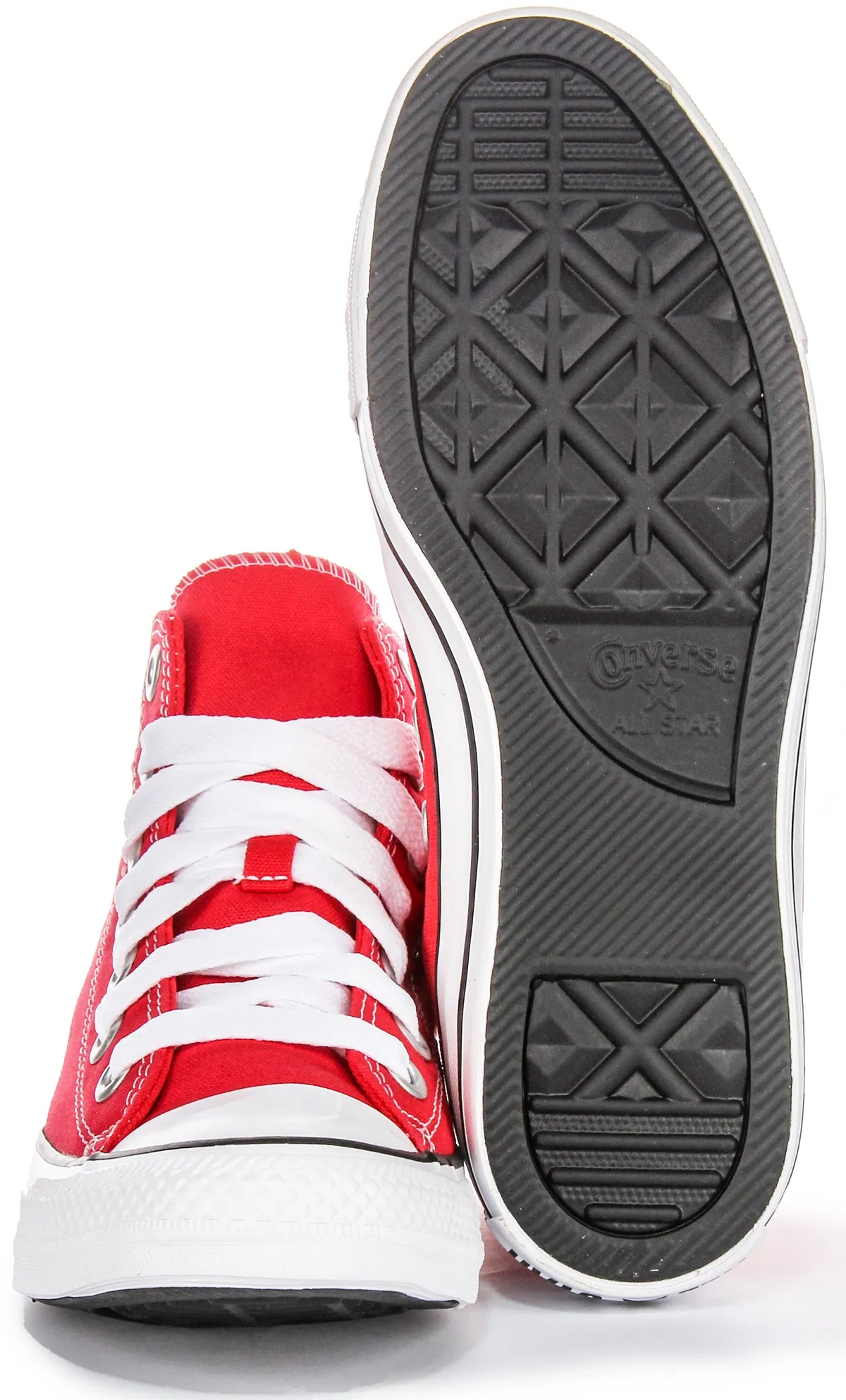 Converse All Star Hi Sketch A10399C En Rouge Pour Chaussures Junior Converse